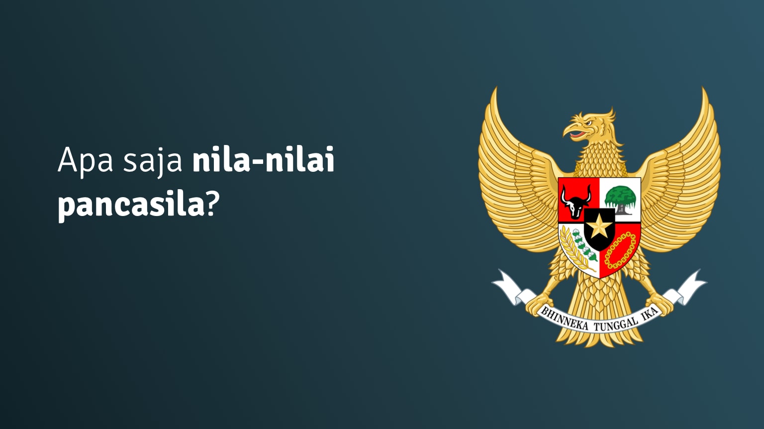 nilai nilai pancasila